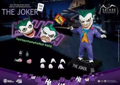 Joker Batman: The Animated Series Egg Attack Action 062 Male