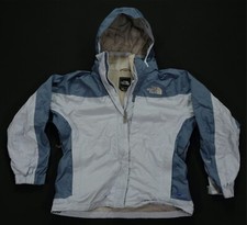 Rare Vintage THE NORTH FACE Spell Out HyVent Windbreaker Jacket 90s Womens SZ M