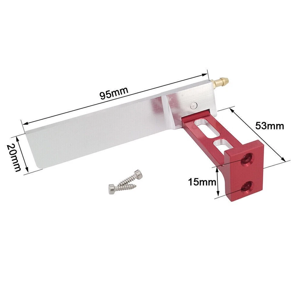 Kit completo UDI903 hélice de timón aletas giratorias ajuste lengüeta piezas actualización barco RC Foto 2 de 4