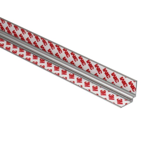 4mm shower rear panel decorative wall accessories mounting aluminum profiles shower 1.25m - Picture 5 of 6