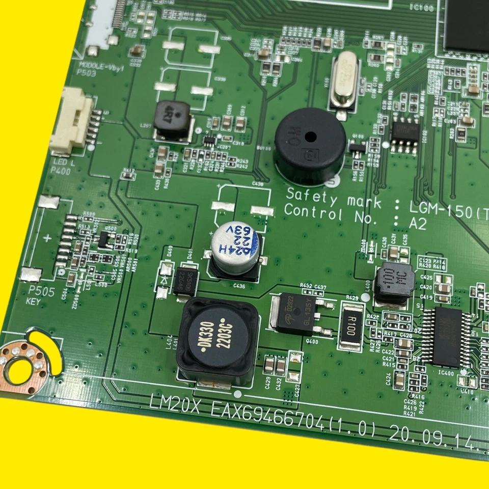 Main Board LG 27GH650 2C1M01C3-0008 NP22S1003J #3044 Z58/16 - Image 4 of 4