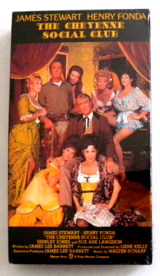 The Cheyenne Social Club (VHS, 1994) Henry Fonda Jimmy Stewart Brand New Sealed