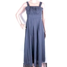 iEFiEL Women Dress Maxi Zip Back Color Gray Size 4 - NWT