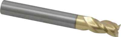 ProMax 109-01626 Square End Mill: 1/4'' Dia, 3/8'' LOC, 1/4'' Shank, 2'' OAL