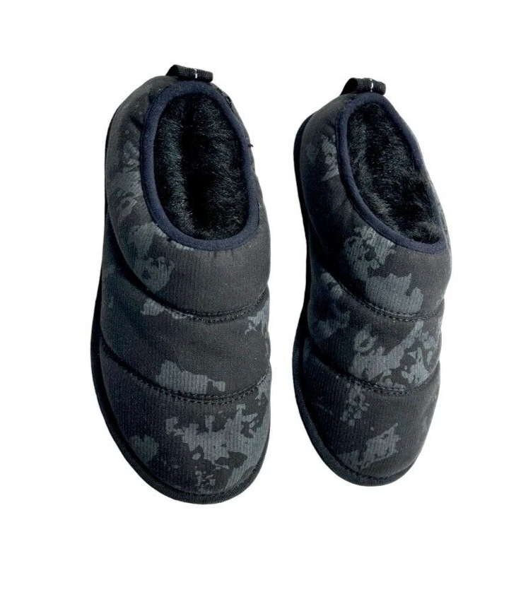 Zapatilla Sorel Go Bodega Run negra/gris camuflada suela rosa para mujer 5 nueva sin caja Foto 2 de 4