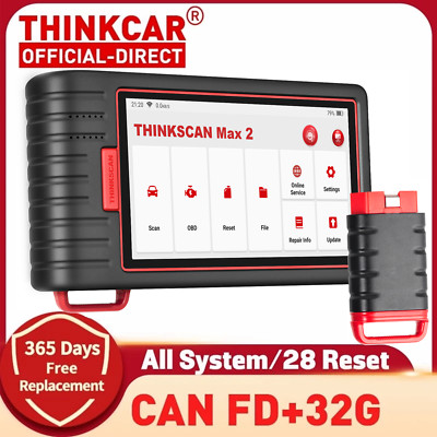 THINKCAR ThinkScan Max 2 Profi KFZ Diagnosegerät Auto OBD2 Scanner ALLE SYSTEM