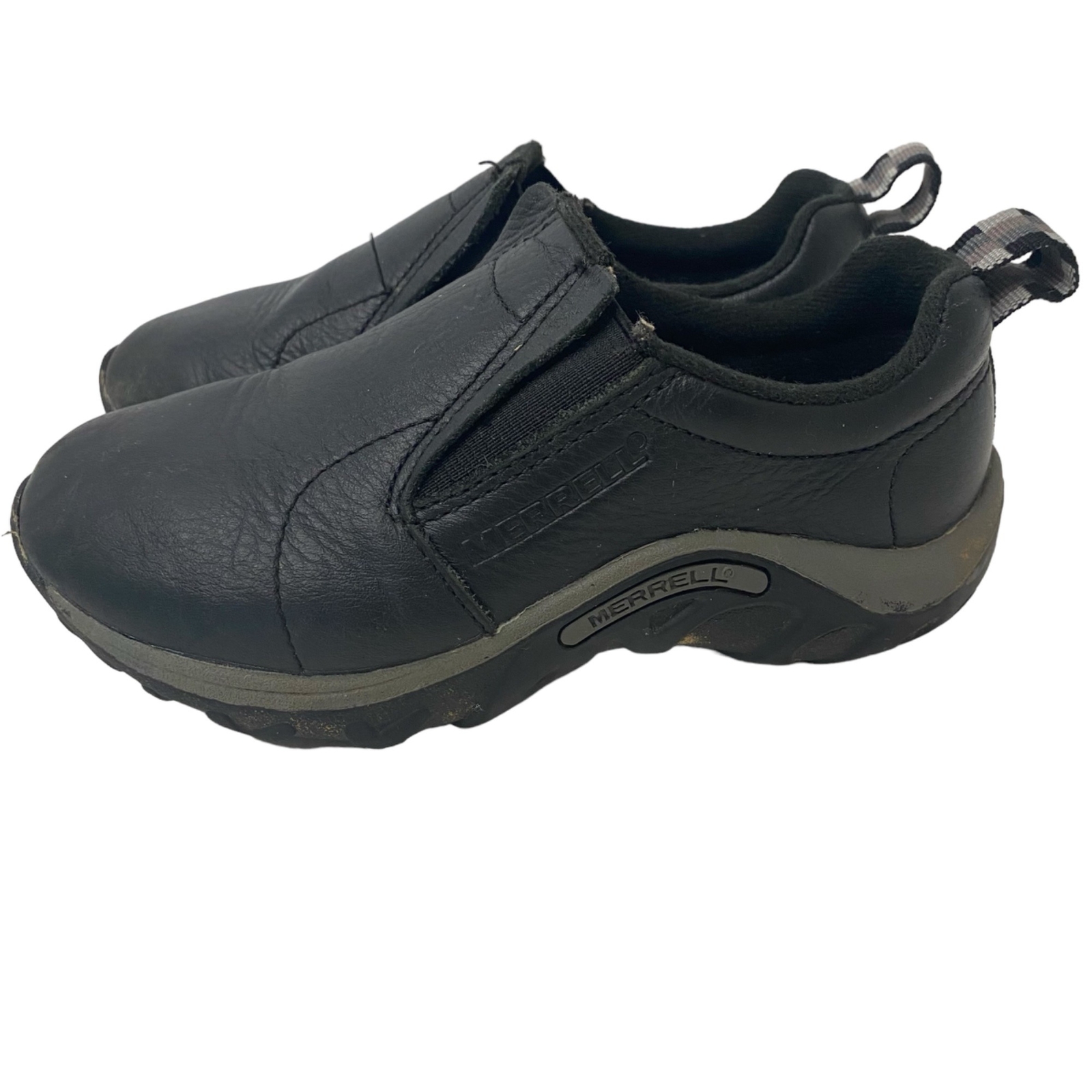 Merrell mocassino nero pelle giungla scarpe slip on J95619 bambino 11 5 m