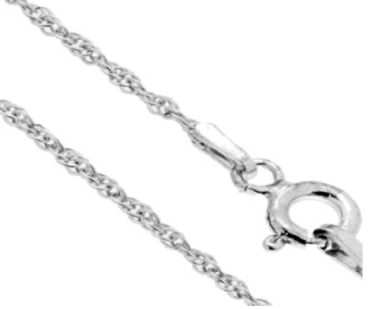 Collana Falsa Corda 50cm spessore 1,5mm in argento 925 - Les Folies - Immagine 2 di 2