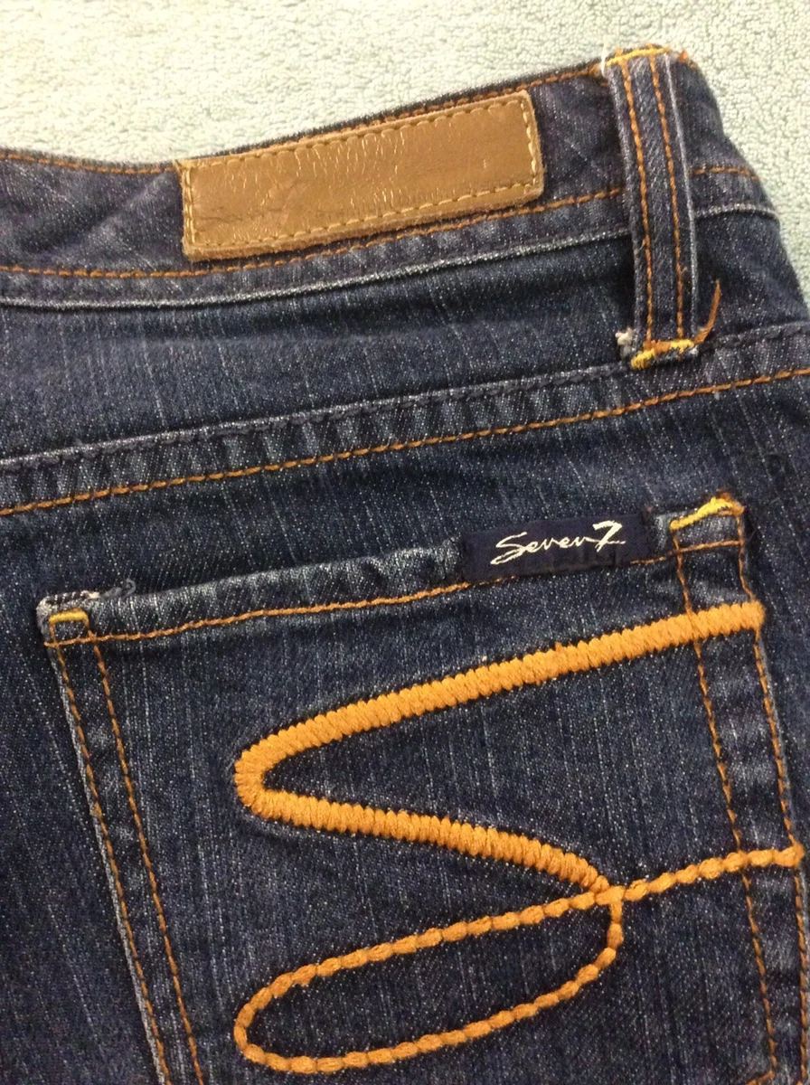 Size 28 28x31.5 Seven 7 Premium Flare Jeans RN 109890