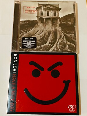 BON JOVI This House Is Not For Sale CD BRAND NEW SEALED +BONUS Have A Nice Day