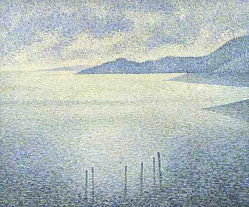 Metal Sign Theo Van Rysselberghe Coastal Scene A4 12x8 Aluminium