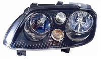 Scheinwerfer Projektor SX 2H7 C / Mot Elec VW Touran 2003-2006 Parab Schwarz