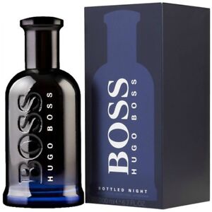 PROFUMO UOMO MEN HUGO BOSS BOTTLED NIGHT 200 ML EDT 6,7 OZ 200ML MAN POUR  HOMME | eBay