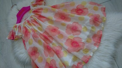 SCHÖNES BLUMEN GAP SOMMER ANLASS URLAUB BABY MÄDCHEN KLEID 3-6 Monate 
