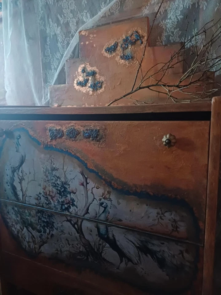 aparador muebles vintage con estilo antiguo sobrehecho diseño totalmente nuevo Foto 2 de 4