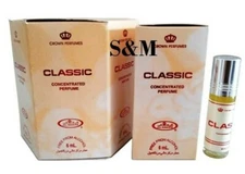 Classic By Al Rehab perfume oil Authentic 6 ml Box of 6 USA SELLER!