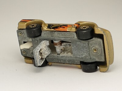 Vintage 1983 Matchbox Mega Blasters Cap Car Fireball RX7 Gold Hong