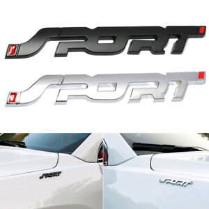 3D Sports Car Emblem Badge Metal Hood Back Trunk Sticker Logo Decal Accessories