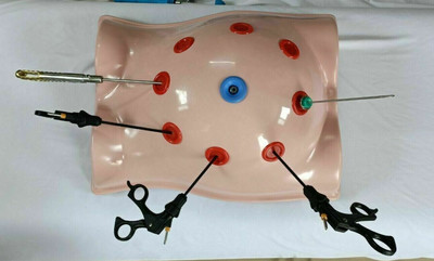 Laparoscopy Endo Trainer Simulator Training box. with Autoclavable inst ADDLER