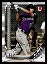 2019 Bowman #BP-145 Roberto Ramos Prospects Card Colorado Rockies