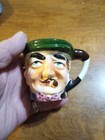 VINTAGE JAPANESE PORCELAIN TOBY MUG /Good Condition-colorful-collect