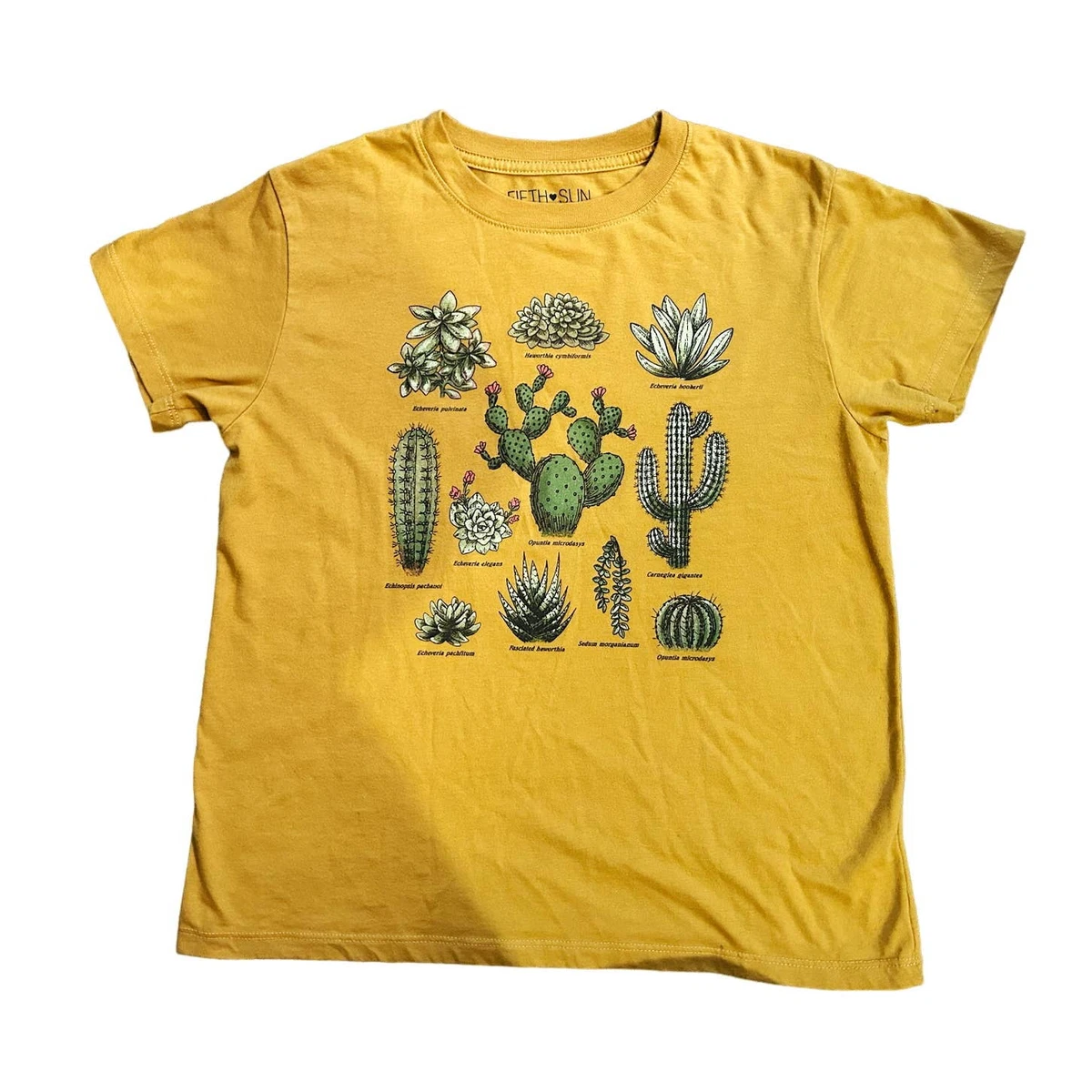 mustard yellow t shirt womens