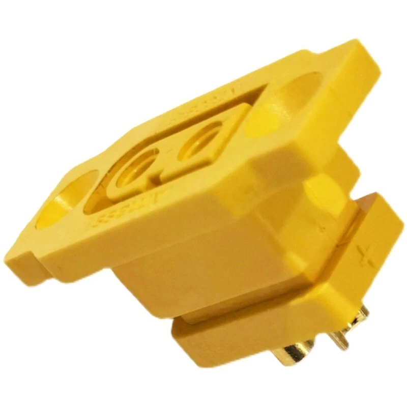 10 pcs Genuine Amass XT60E-F XT60 Female Gold-Plated Plug Connector for RC Drone - Image 3 of 4