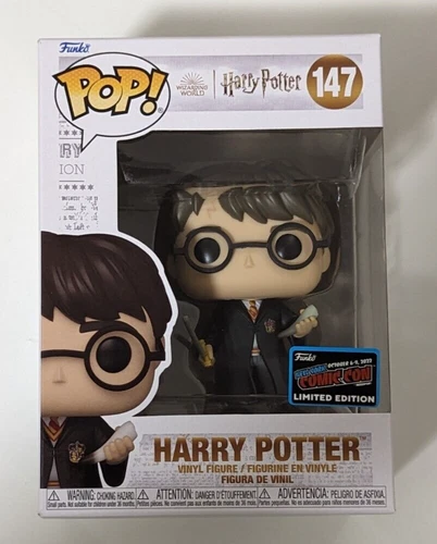 Funko Pop! Harry Potter #147 NYCC 2022 Con Official Sticker w/POP Protector!