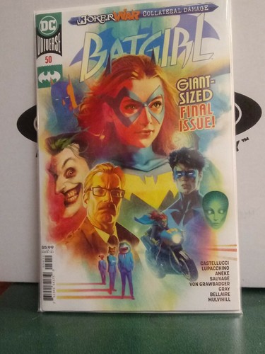 Batgirl #50 NM 1st appearance of Ryan Wilder, CW's new Batwoman! Final issue