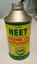 Heet Brand, Engine Oil Supplement NOS Unopened Green Label