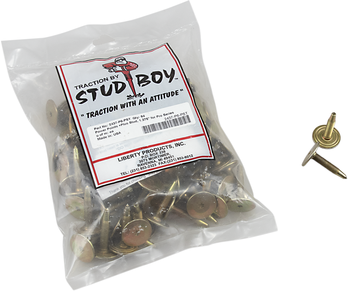 STUD BOY Studs w/o Locknuts 1.625" 84 Pack 2486P8PS eBay