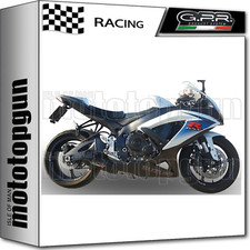 GPR EXHAUST RACE FURORE BLACK SUZUKI GSX-R 750 K6 2006 06 2007 07