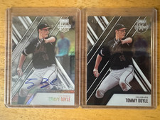 2 Card Lot 2017 Elite Extra Edition Tommy Doyle RC Rookie Card Auto Numbered!!