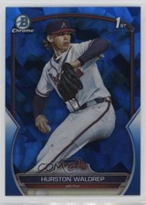 2023 Bowman Chrome Draft Sapphire Edition Hurston Waldrep #BDC-114 1m11