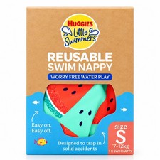 Huggies Little Swimmers Reusable Swim Nappy Size S 7-12kg