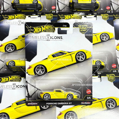 Hot Wheels Car Culture Timeless Icons Porsche Carrera GT set 1 10
