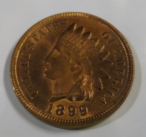 1899 Indian Head Cent -GEM BU