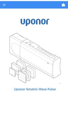 Uponor Regelmodul Smatrix Wave Pulse X-265 6X + 1Thermostat T169 + Heizkreisvert