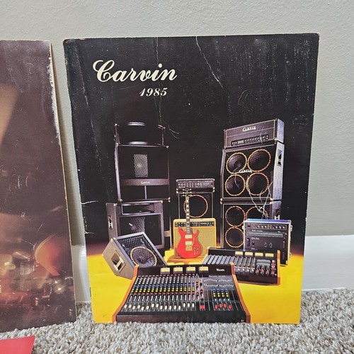 Vintage Catalog Lot – Carvin, Gibson, Ibanez, Music Man 1980s 1990s Music - Picture 3 of 9