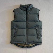 Union Bay Premium Boys Large Down Puffer Vest - Gray and Camo Excellent