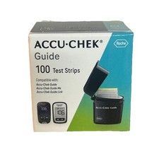 Accu-Chek Guide Diabetic Test Strips 100 Ct Exp 04/27