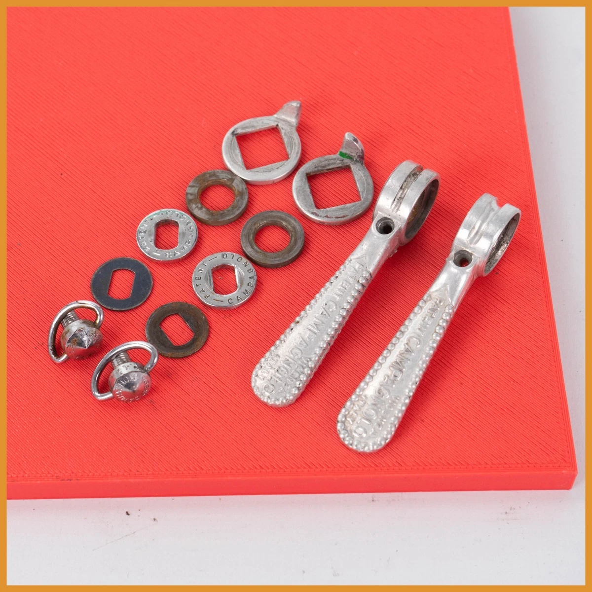 Commandes Campagnolo Super Record Braze On – Vintage, Italie, Vélo Course