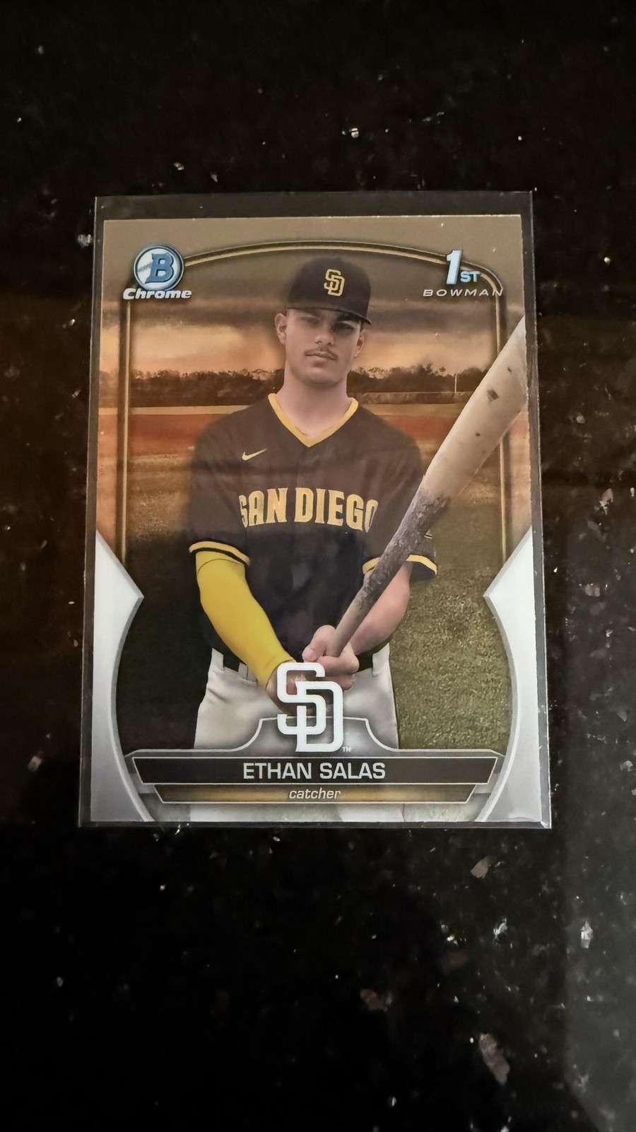 2023 Bowman Chrome #BCP-171 Ethan Salas Prospects sports San Diego Padres