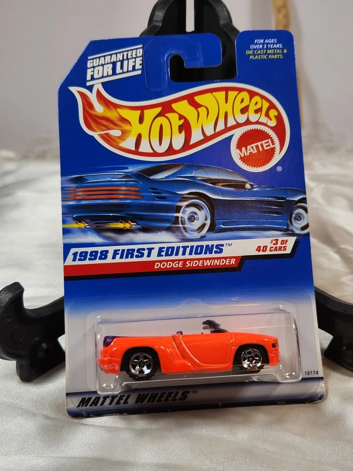 HOT WEELS 1998 FIRST EDITION DODGE SIDEWINDER ~COLLECTOR #634 - Image 2 of 4