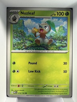 Nuzleaf Common ME01: Mega Evolution 014/132 NM