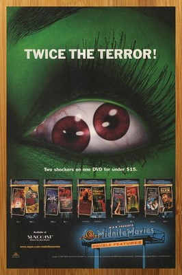 2006 MGM Midnite Movies Vintage Print Ad/Poster Motel Hell Horror DVD Video Art