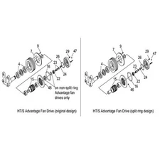 Horton 994323 Engine Cooling Fan Clutch Kit