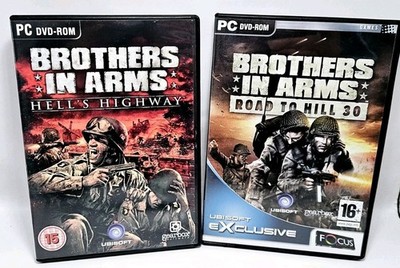 Brothers In Arms Bundle: Road To Hill 30 & Hell's Highway - UBISOFT -PC CD-ROM 