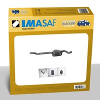 Imasaf Auspuff Mitteltopf MSD für Fiat Tempra + S.W. Tipo / Lancia Dedra