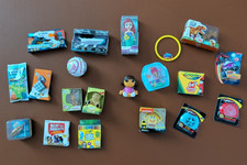 Zuru Mini Brands Toys Variety Lot Of 21 Pieces Gold Robo Fish Dora Mermaid Rubic